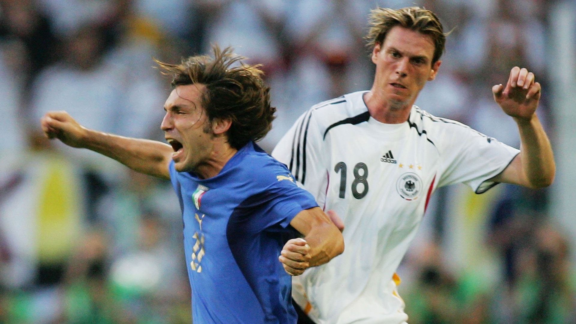 Andrea Pirlo Tim Borowski DFB Deutschland 2006