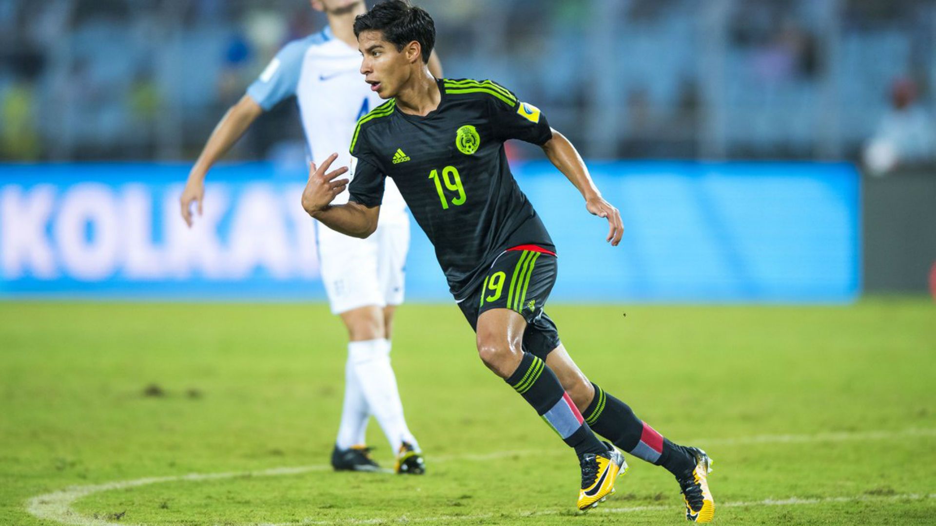 diego lainez mexico vs inglaterra mundial sub 17 india