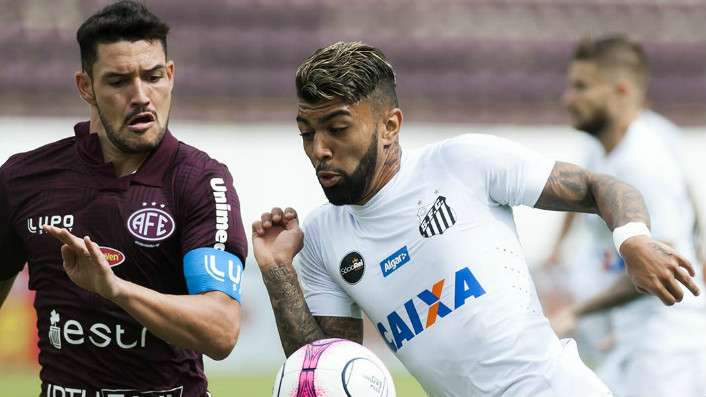 Gabigol - Santos x Ferroviária - 10/02/2018