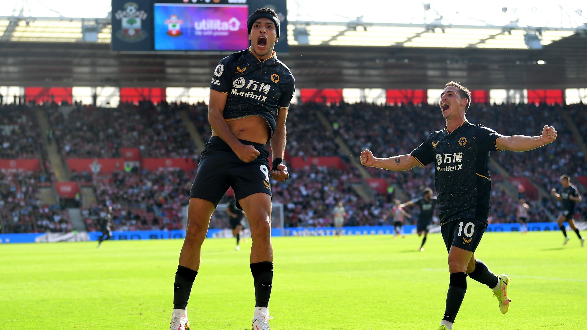 Raúl Jiménez Wolves vs Southampton