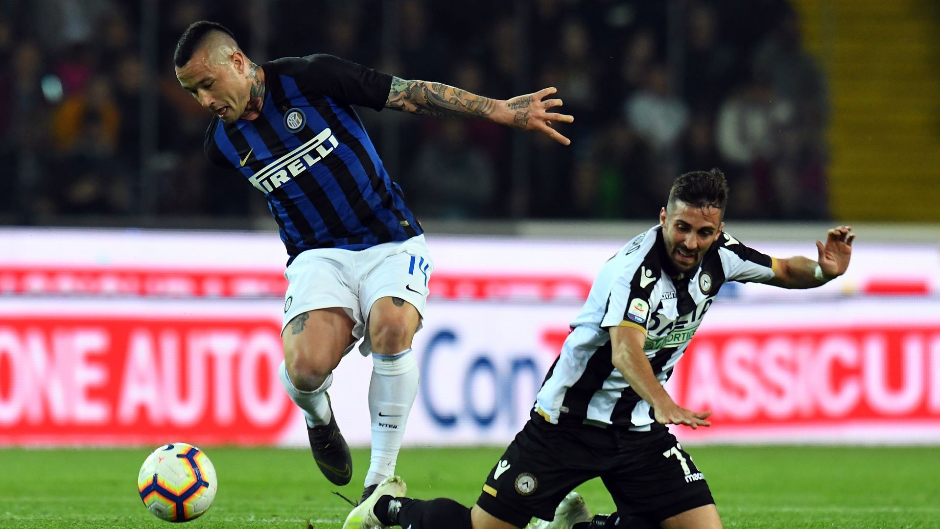 Radja Nainggolan Udinese Inter Serie A