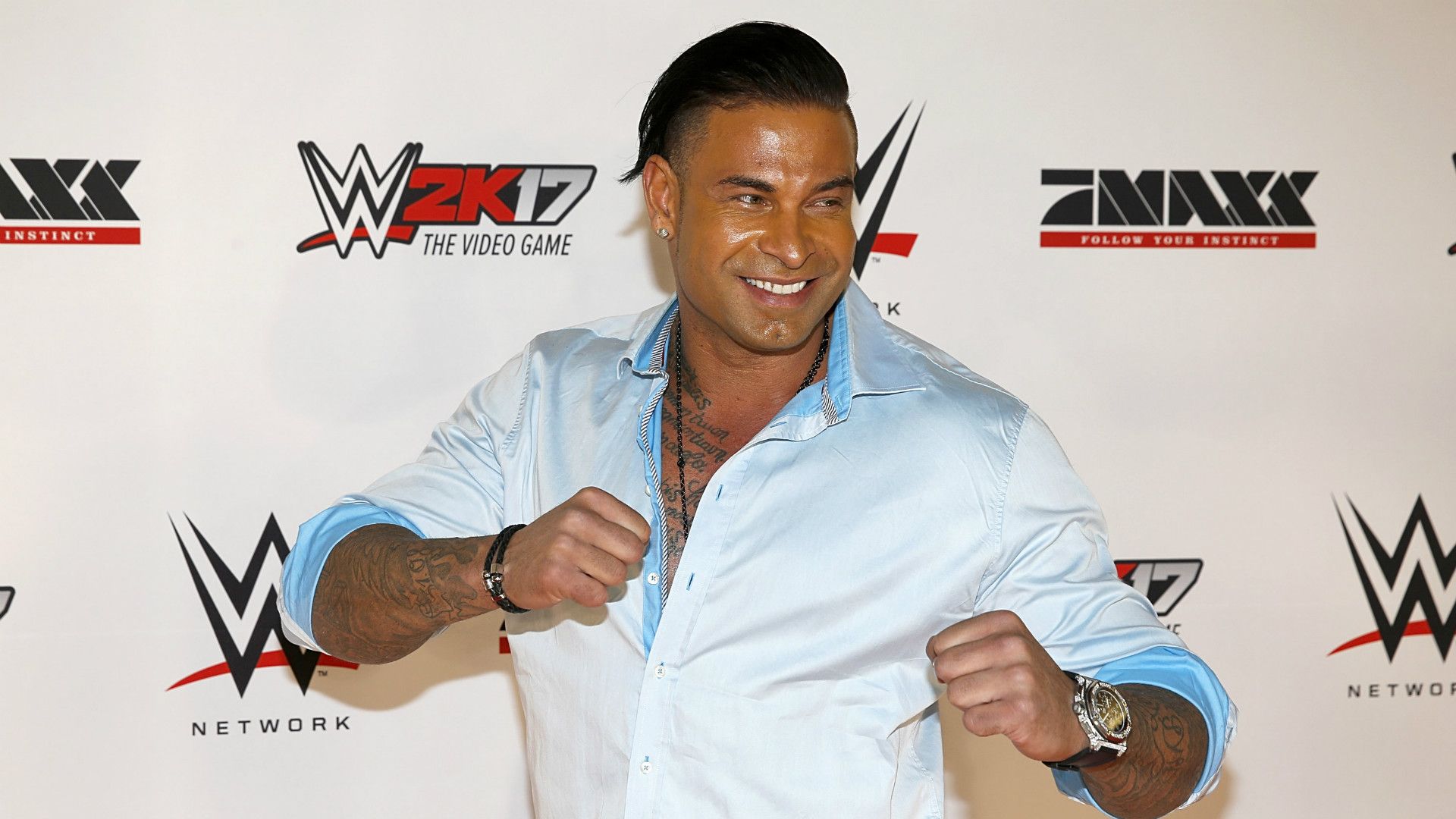 Tim Wiese Wrestling Fight