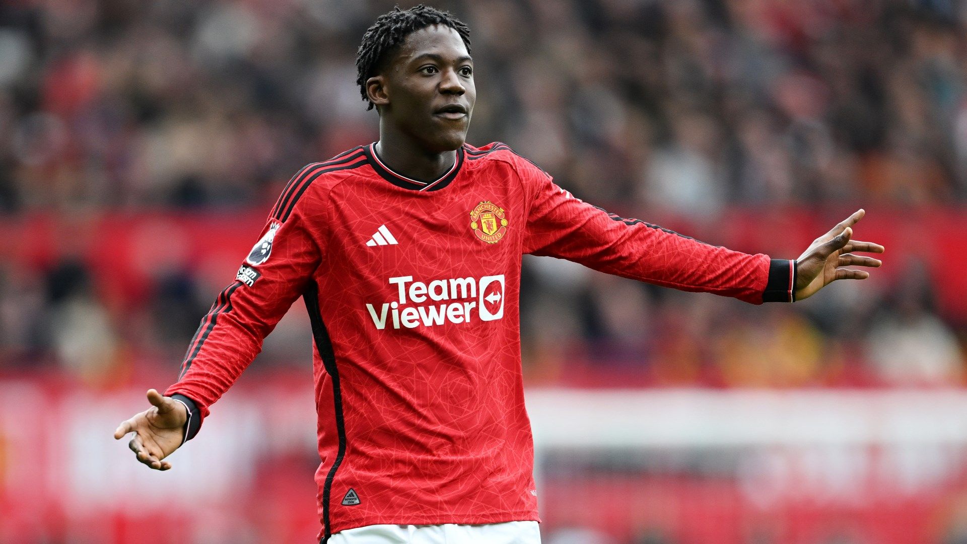 Kobbie Mainoo Man Utd 2023-24