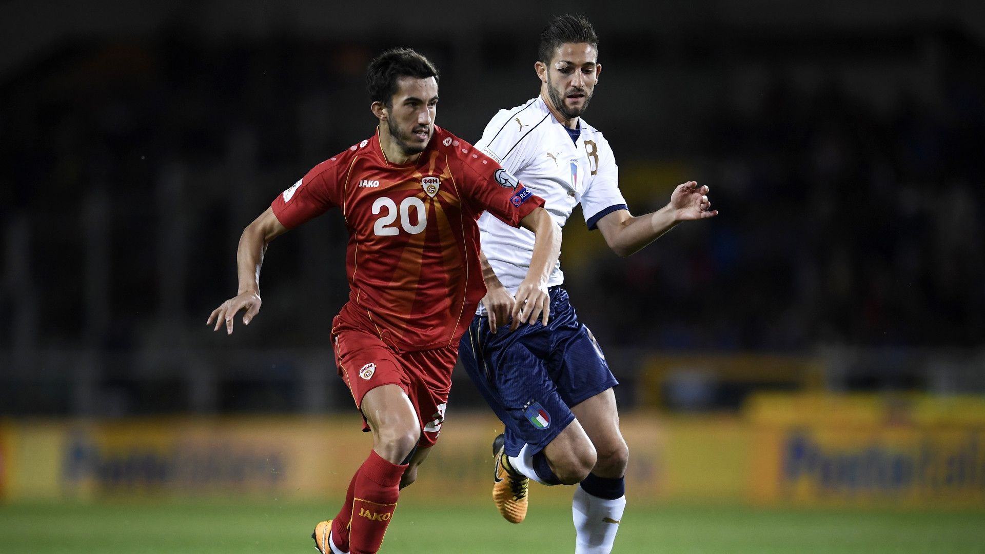 Roberto Gagliardini Italy Macedonia 2017