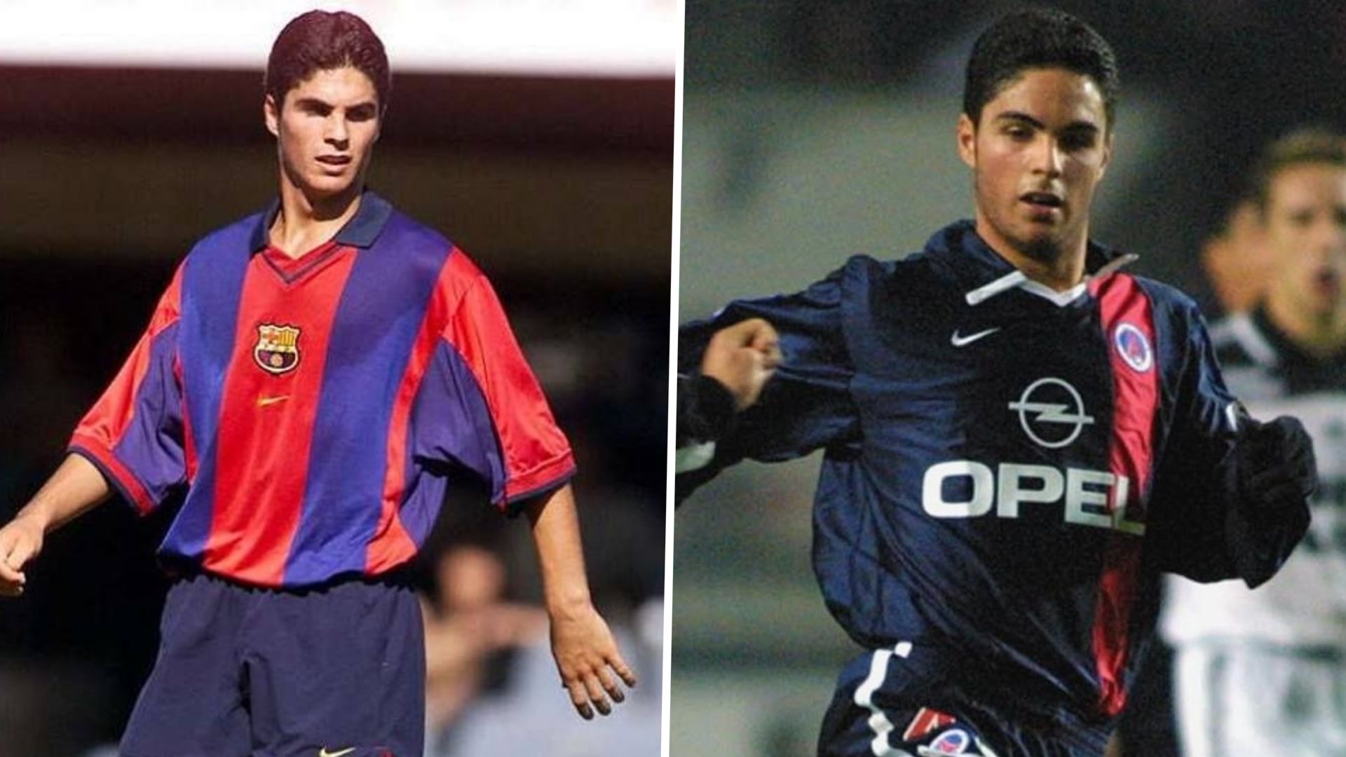 Mikel Arteta Barcelona PSG GFX