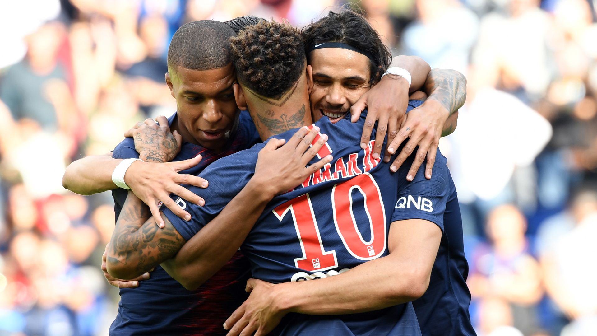 PSG Mbappe Neymar Cavani
