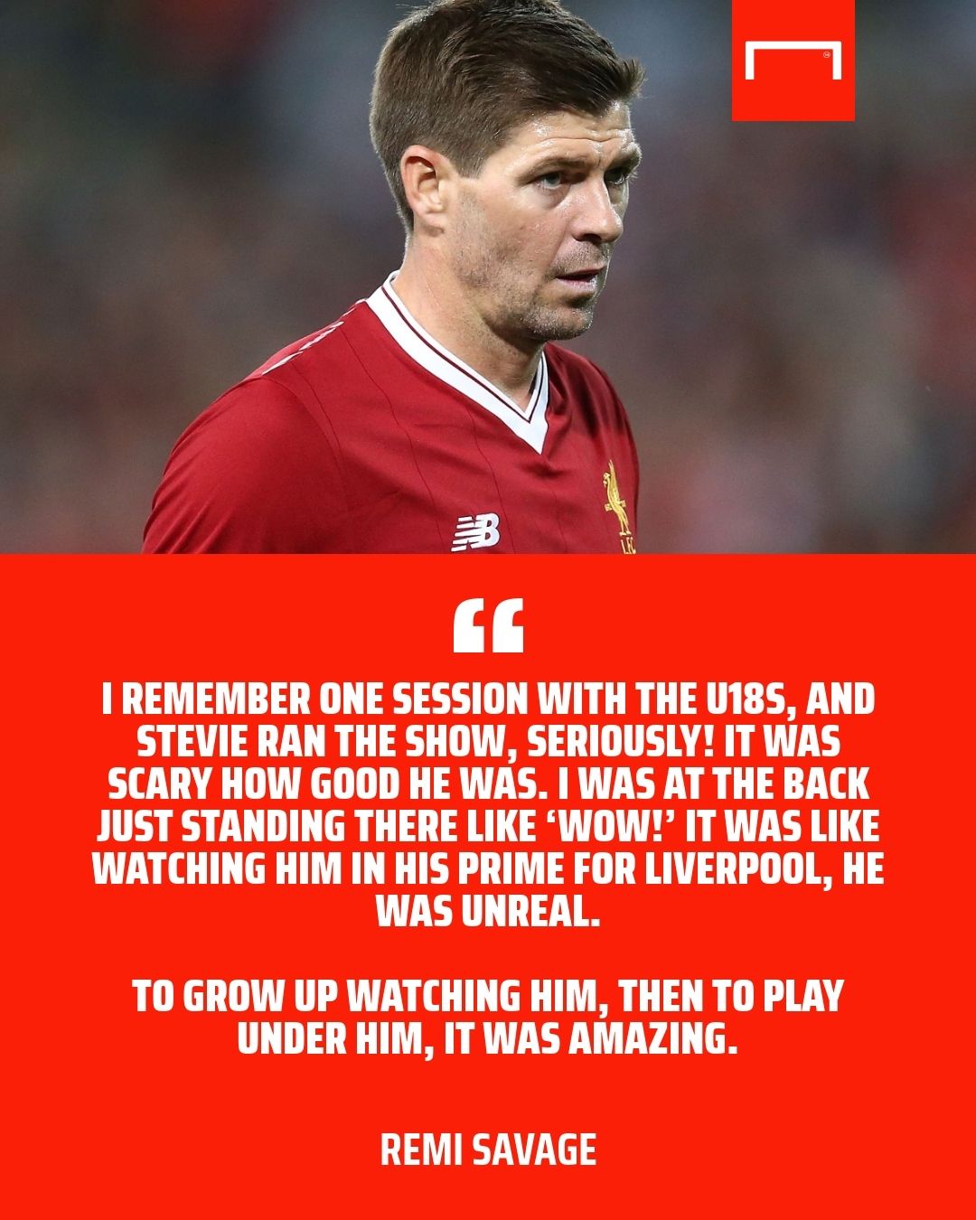 Remi Savage on Steven Gerrard 2021