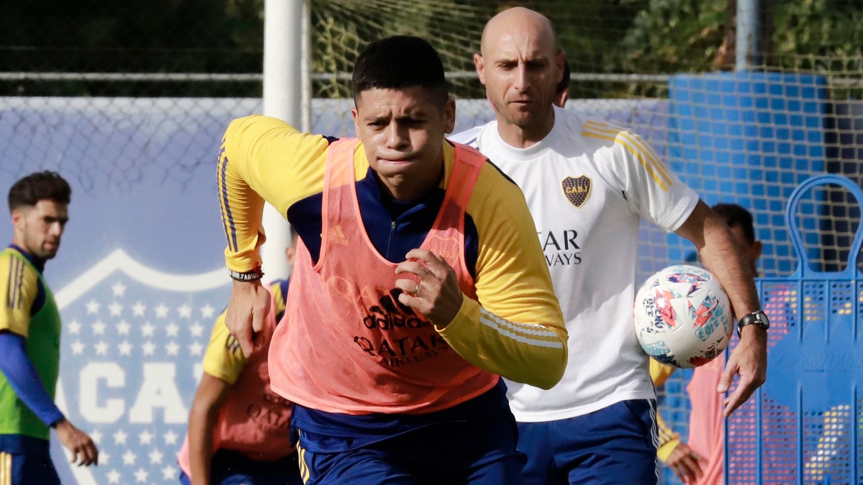 Marcos Rojo Entrenamiento Boca 02022021