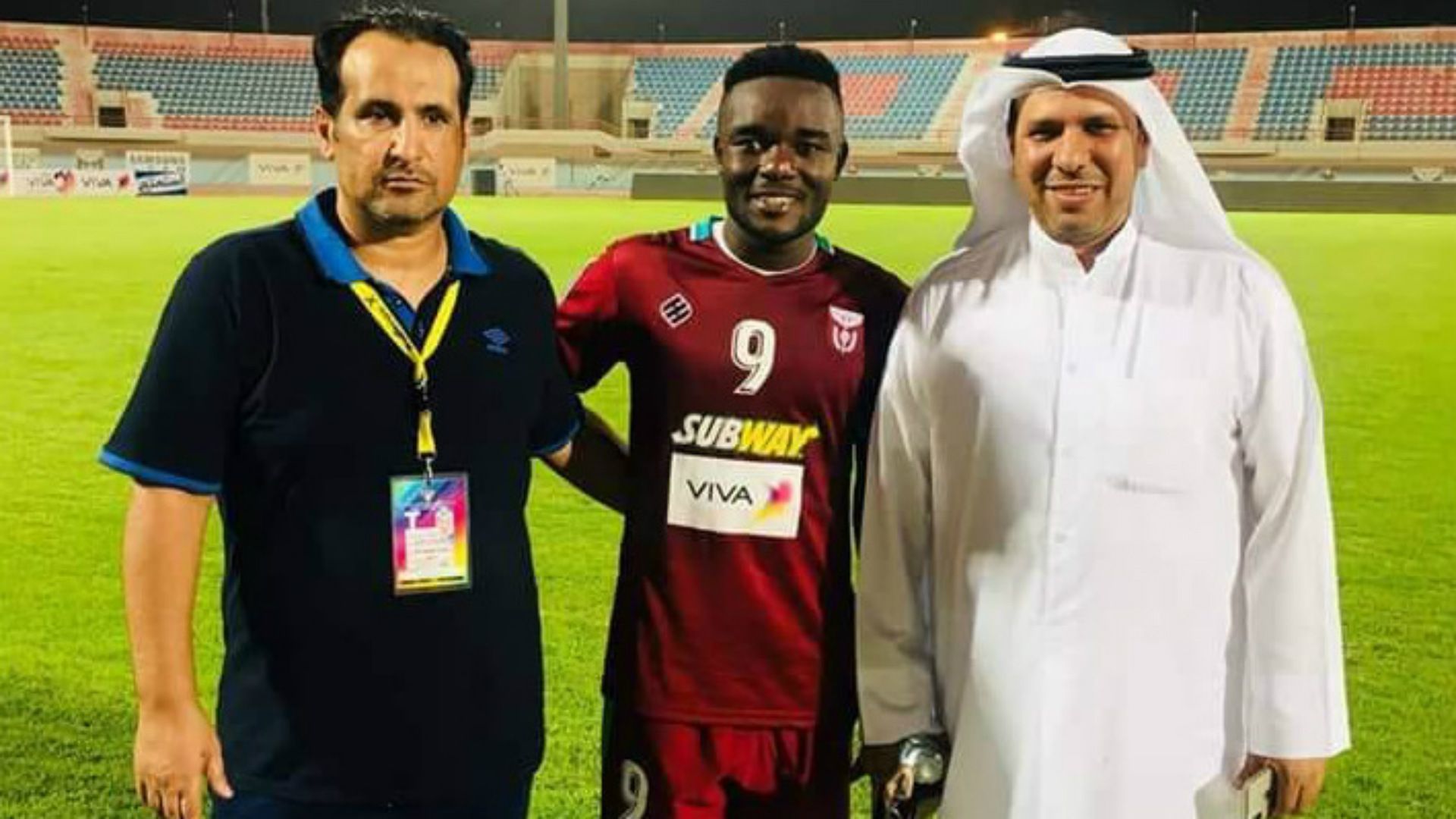 Kenyan striker John Makwatta signs for Al Nasr in Kuwait.