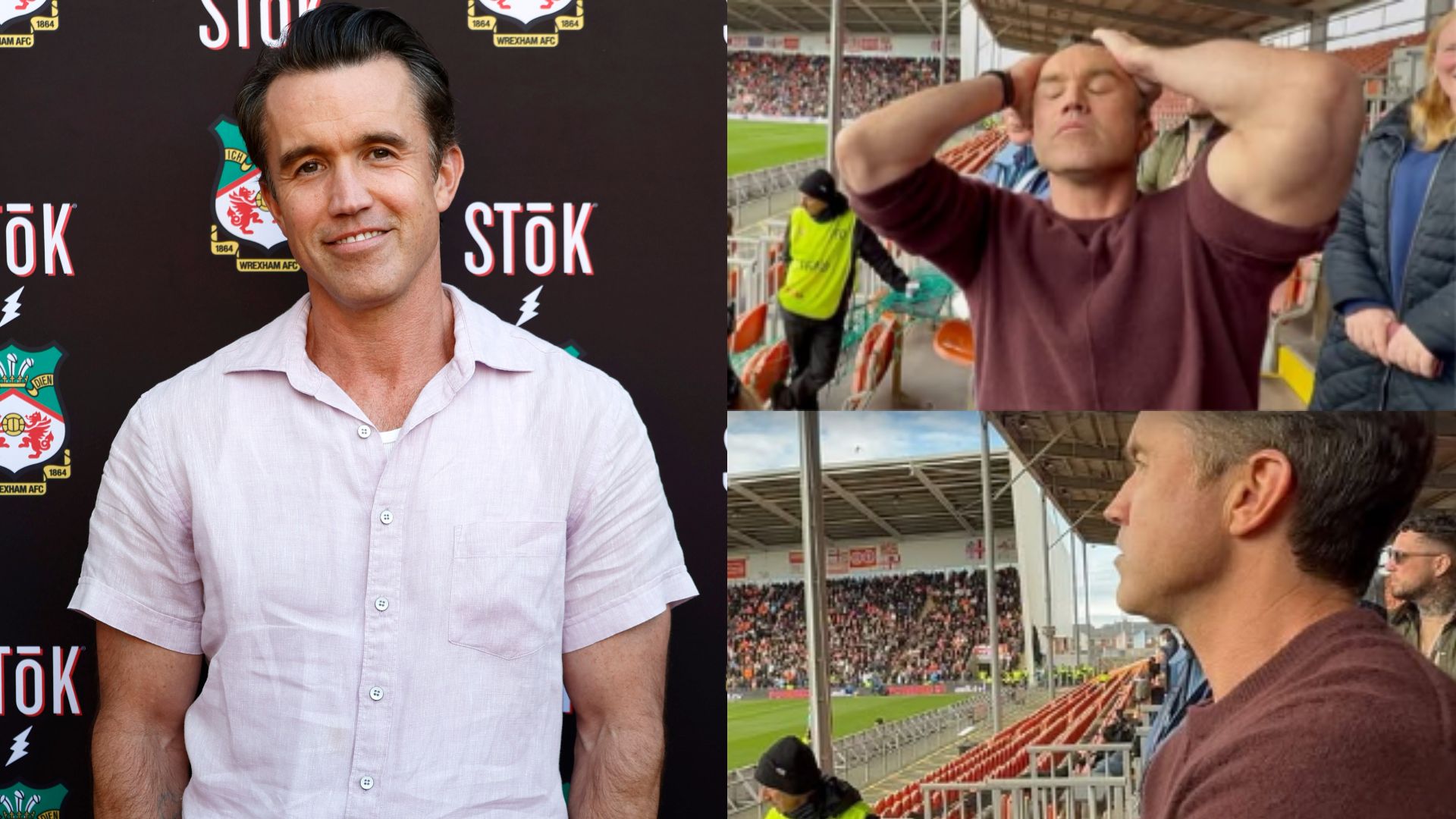 Rob McElhenney Wrexham Blackpool 2024-25