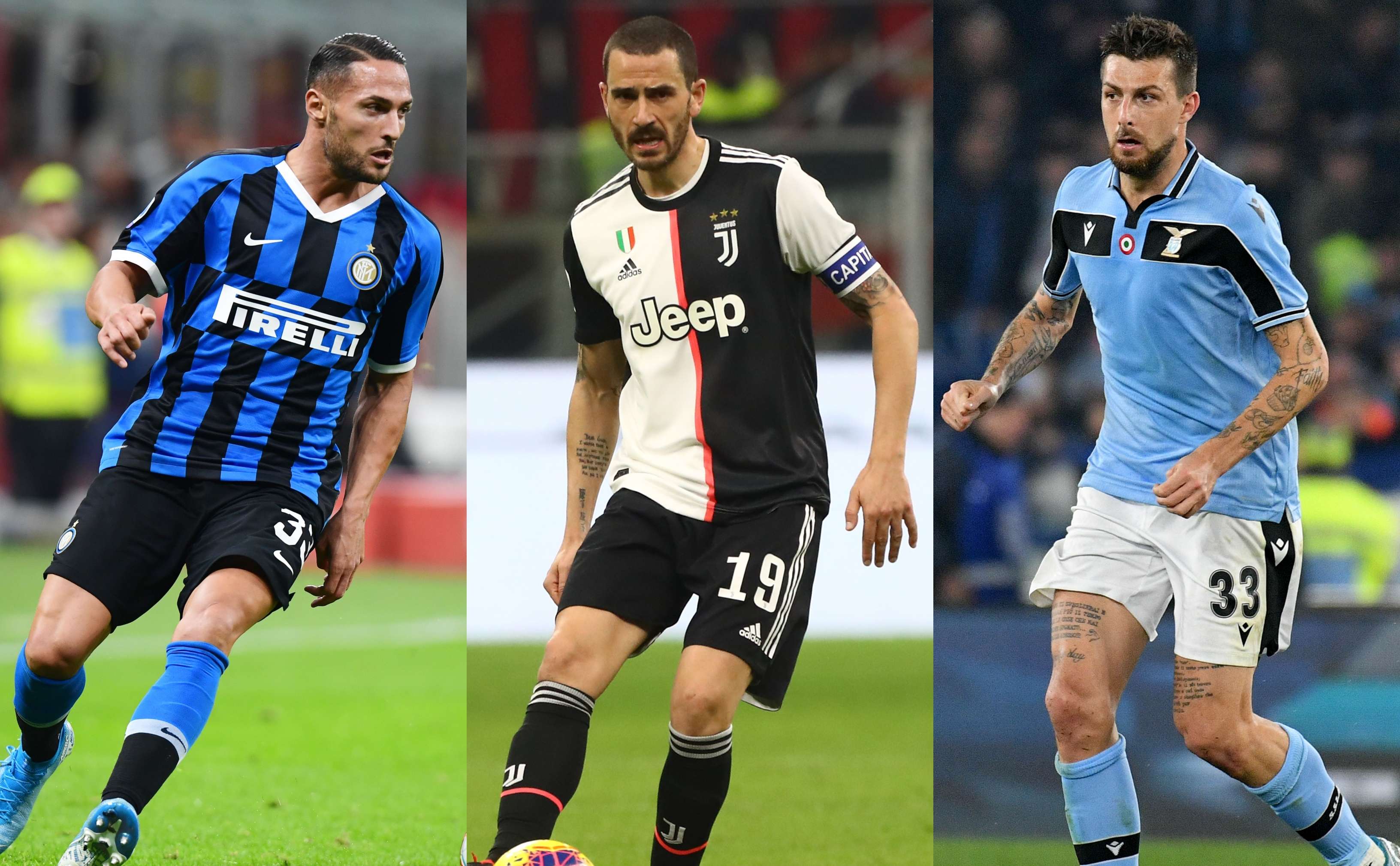 Collage difensori Serie A