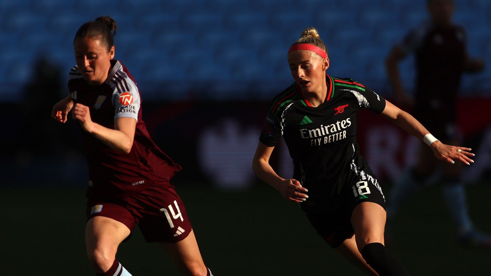 Dan Turner Chloe Kelly Aston Villa Arsenal Women 2024-25