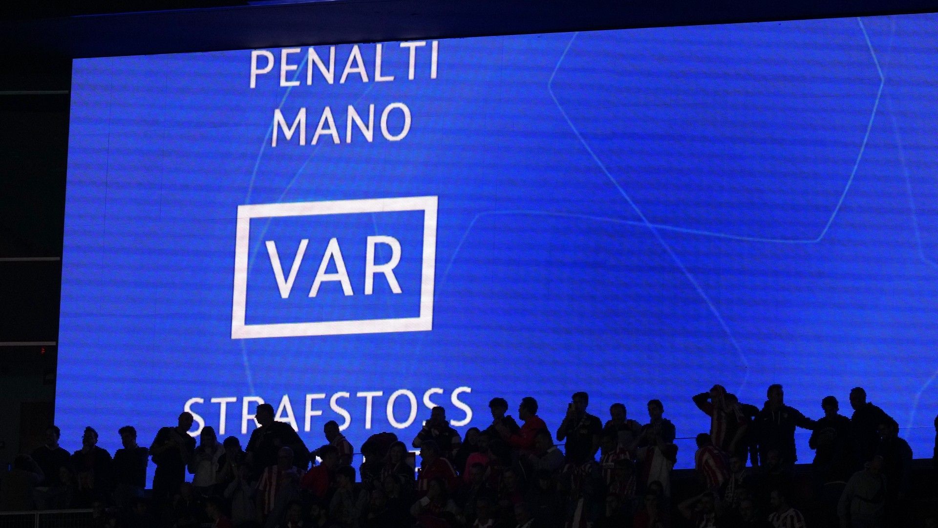VAR Atletico Madrid Leverkusen Champions League 26 10 2022