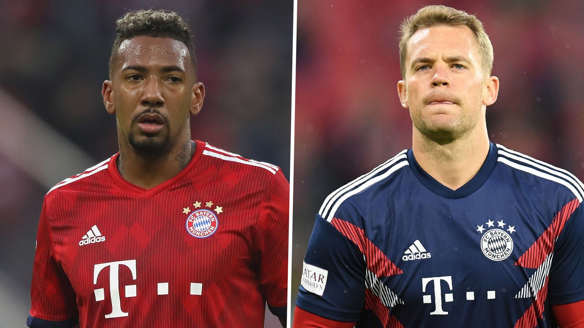 Jerome Boateng Manuel Neuer Bayern Munich
