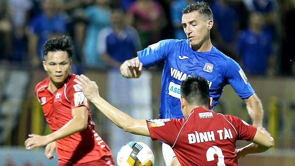 Rod Dyachenko Than Quang Ninh vs Hai Phong Round 13 V.League 2019