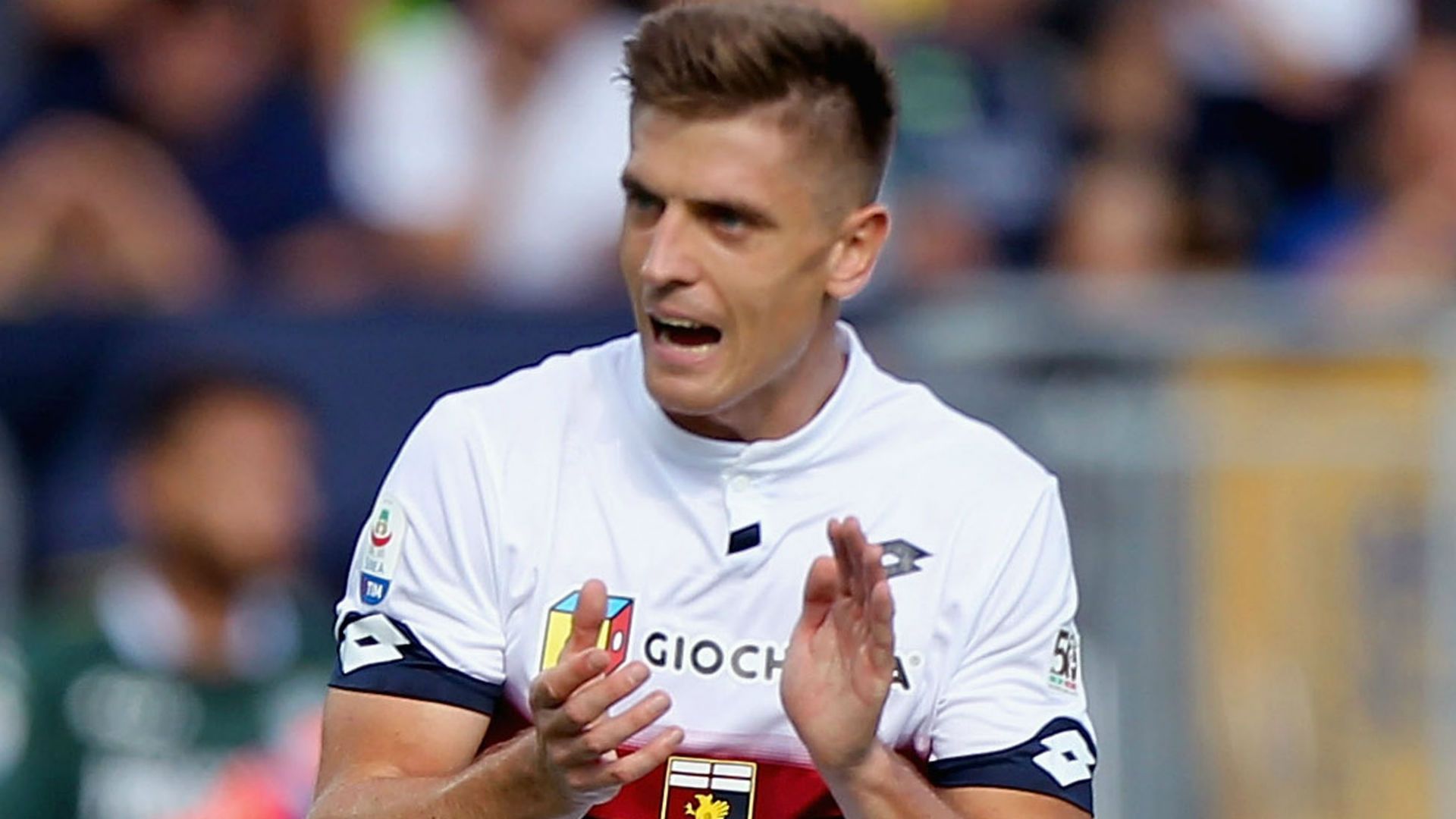 Piatek Frosinone Genoa Serie A