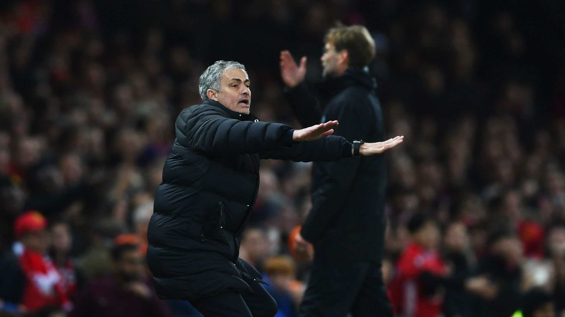 Jose Mourinho Manchester United Liverpool Premier League 15012017