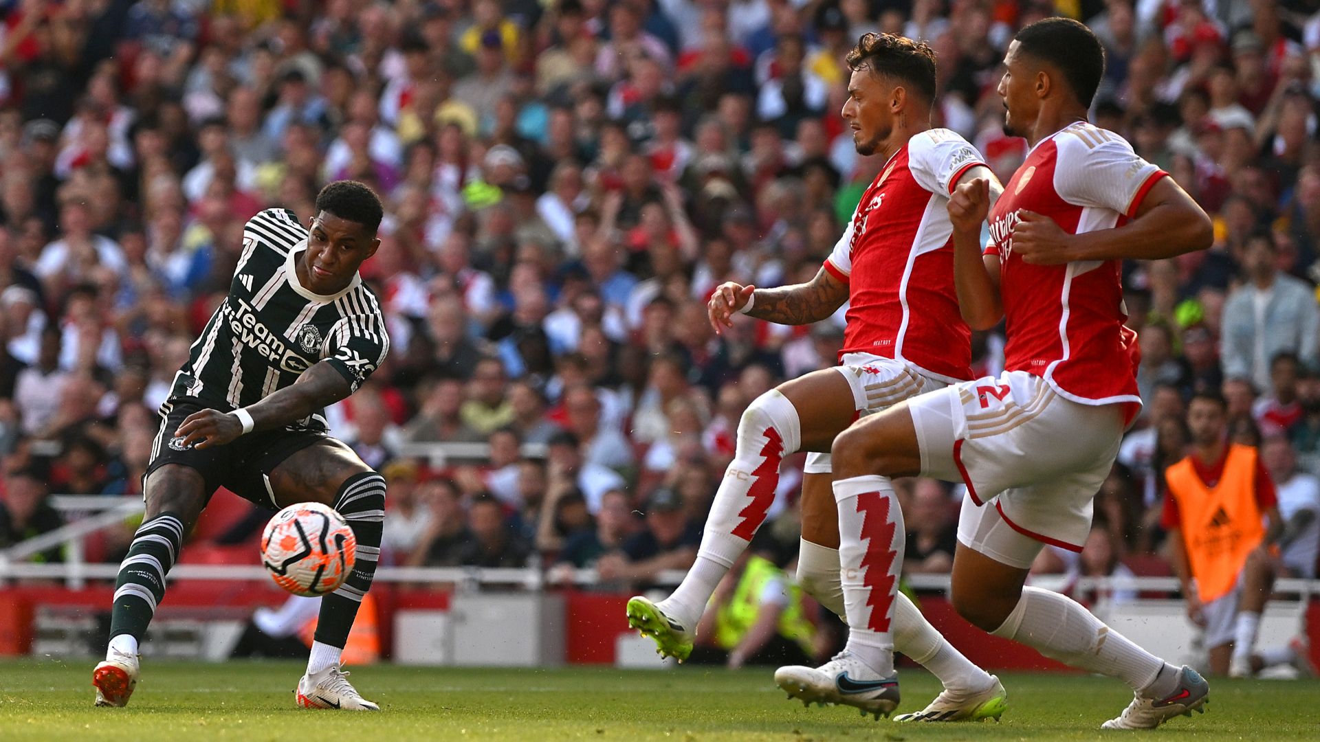 Marcus Rashford Manchester United Arsenal 2023-24