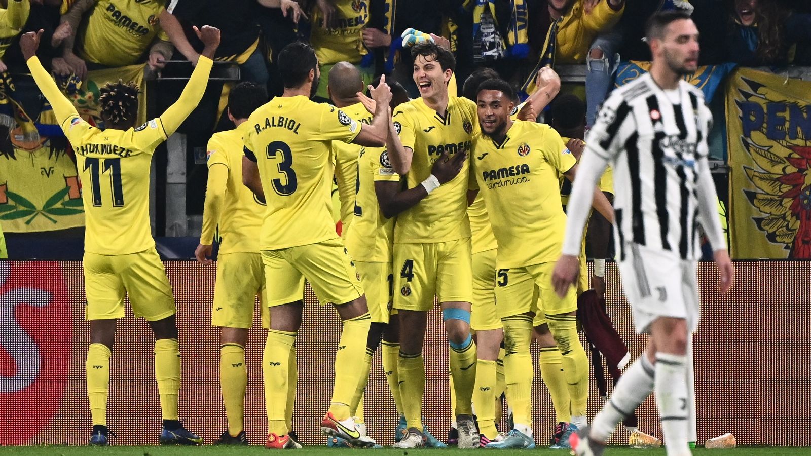 Juventus Villarreal Champions League 2021-22