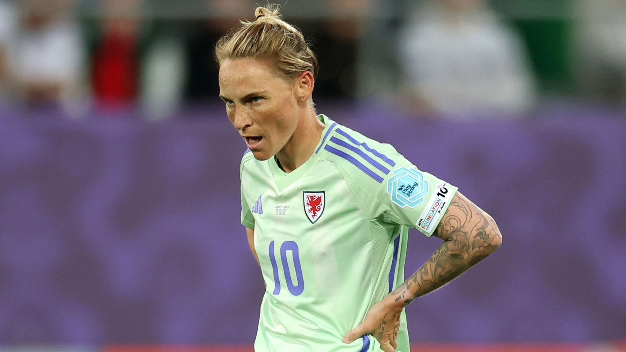 Jess Fishlock Wales Euro 2025