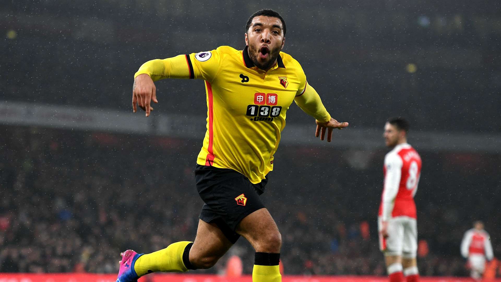 Troy Deeney Premier League Arsenal v Watford