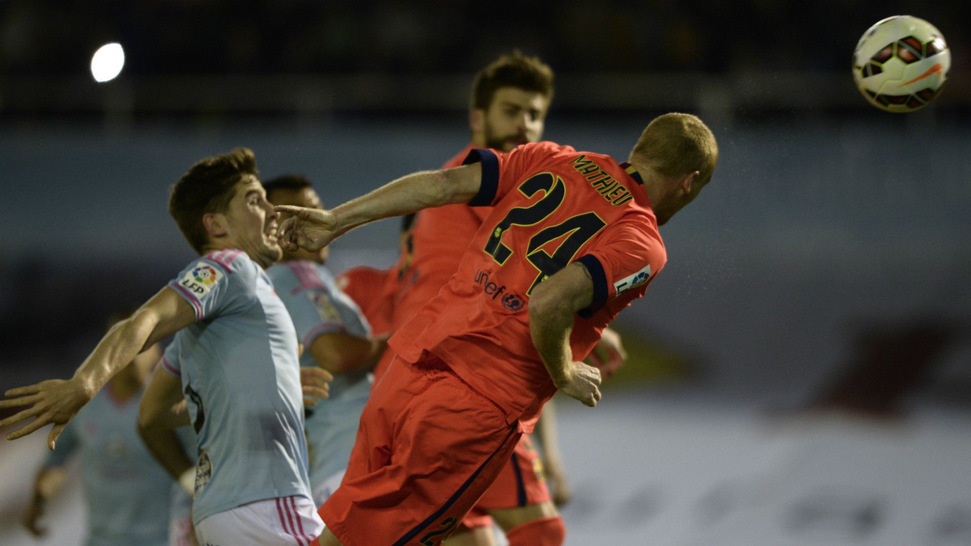 Mathieu Celta Barcelona Liga BBVA