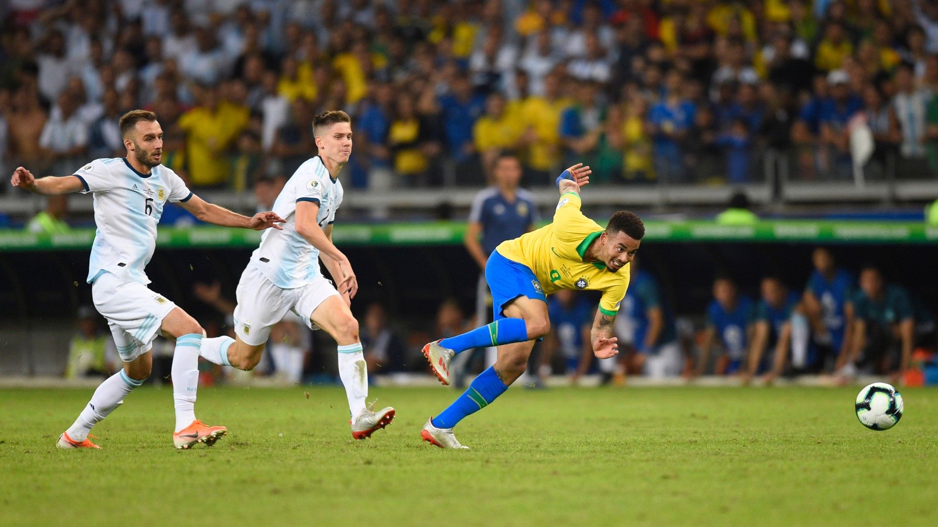 Brasil Argentina Copa America Pezzella Foyth Firmino 020719