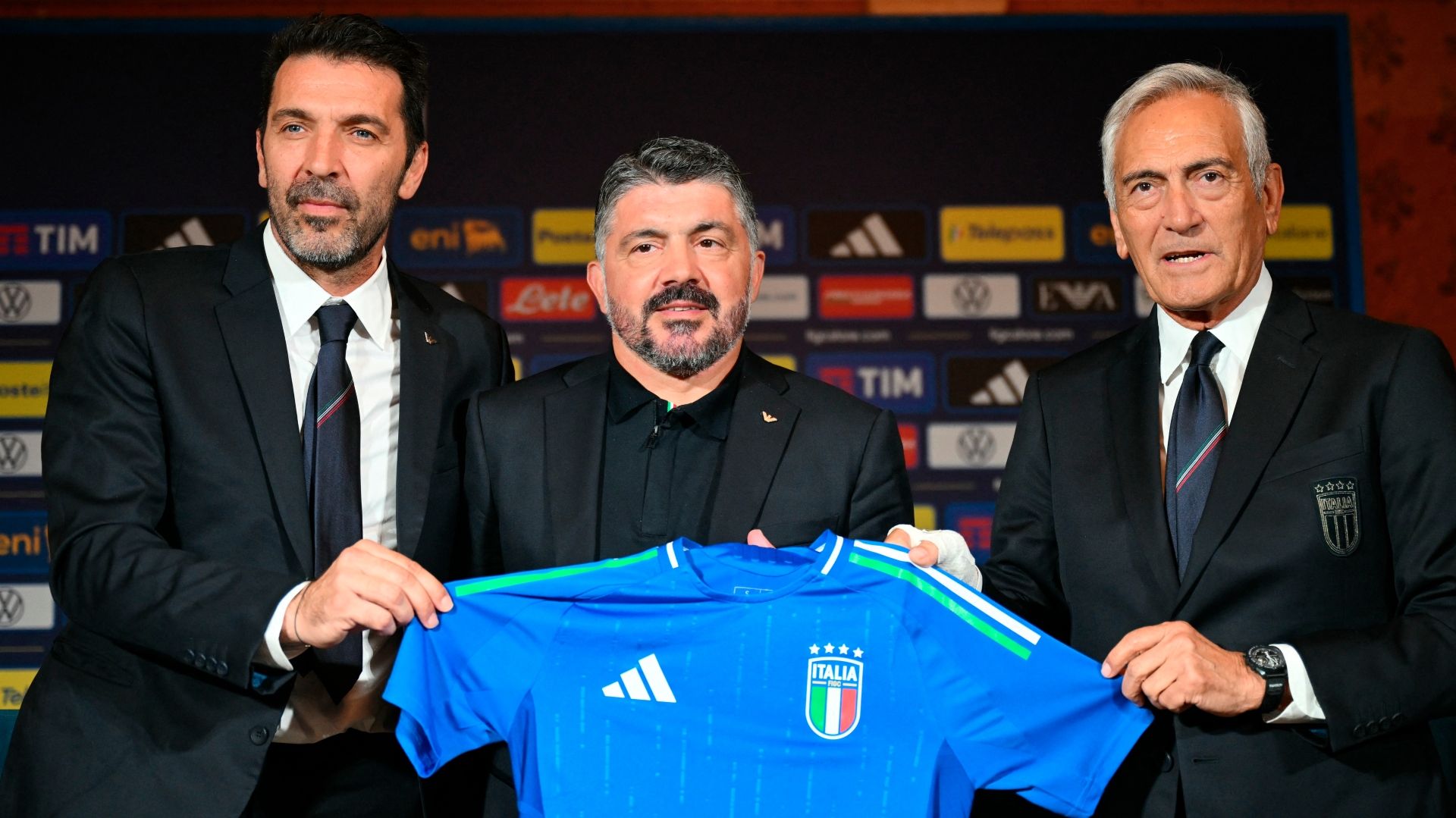 Buffon Gattuso Gravina Italy NT 19062025