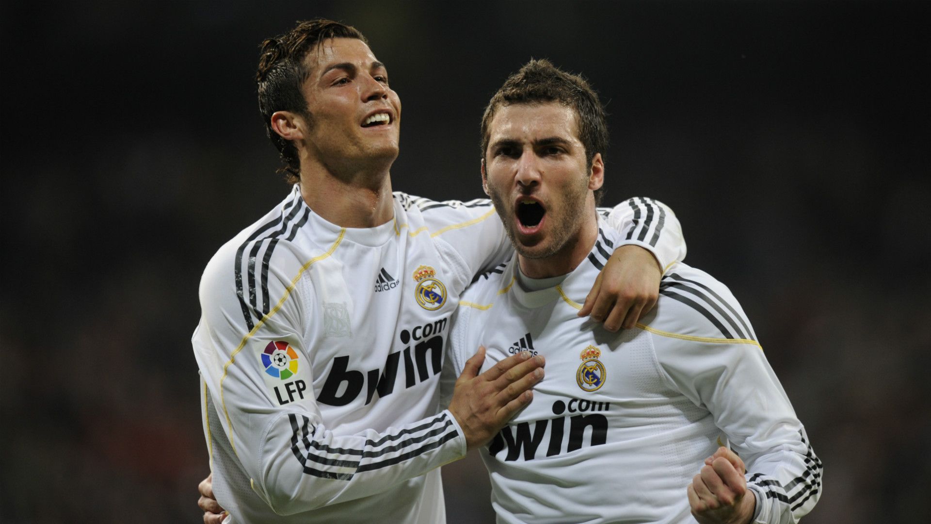 Cristiano Ronaldo Gonzalo Higuain Real Madrid