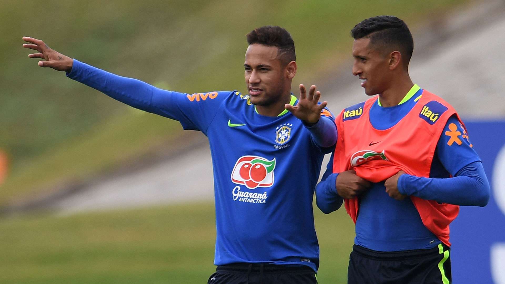 Neymar Marquinhos Brazil