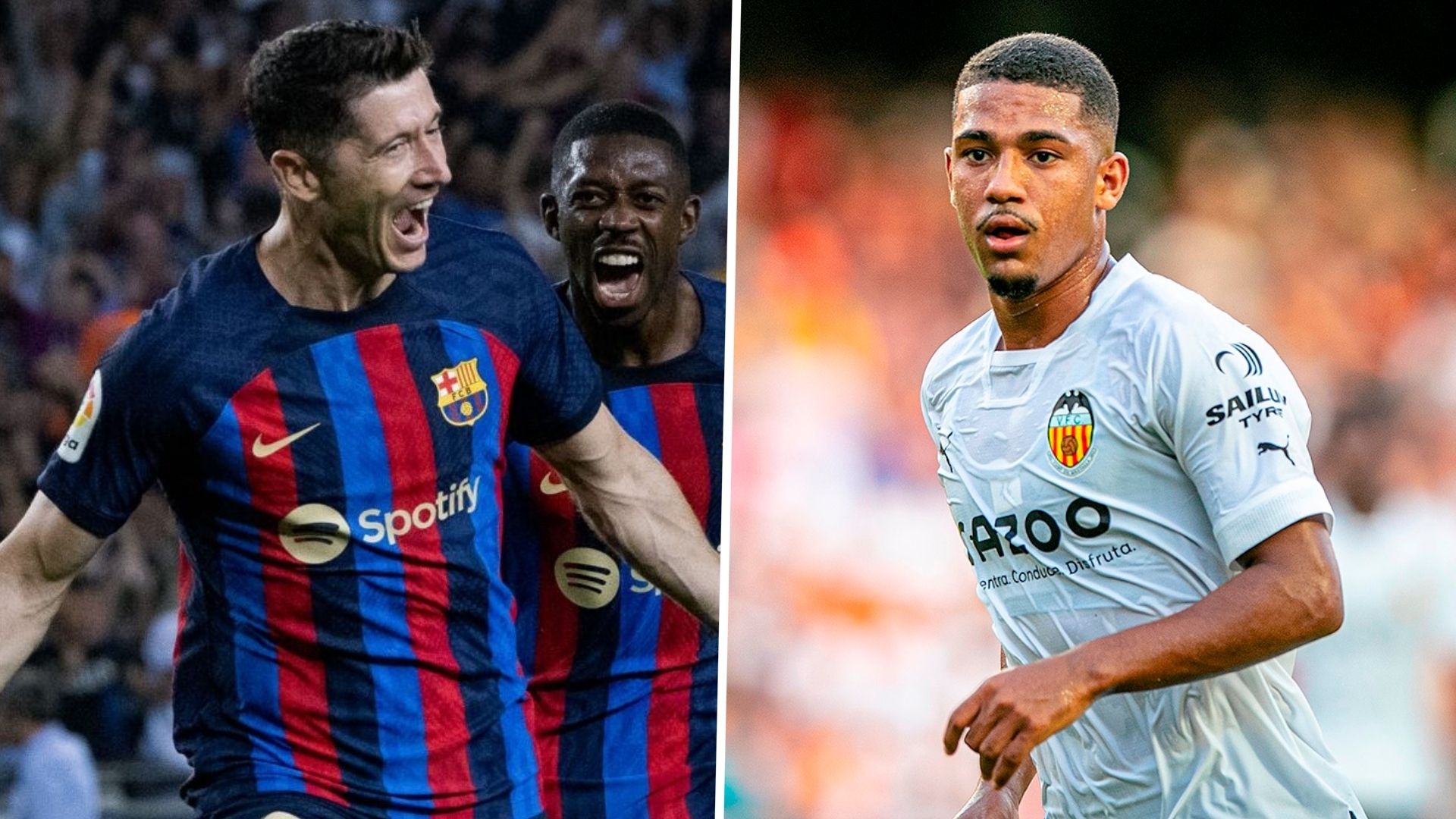 Barcelona Valencia LaLiga 2022