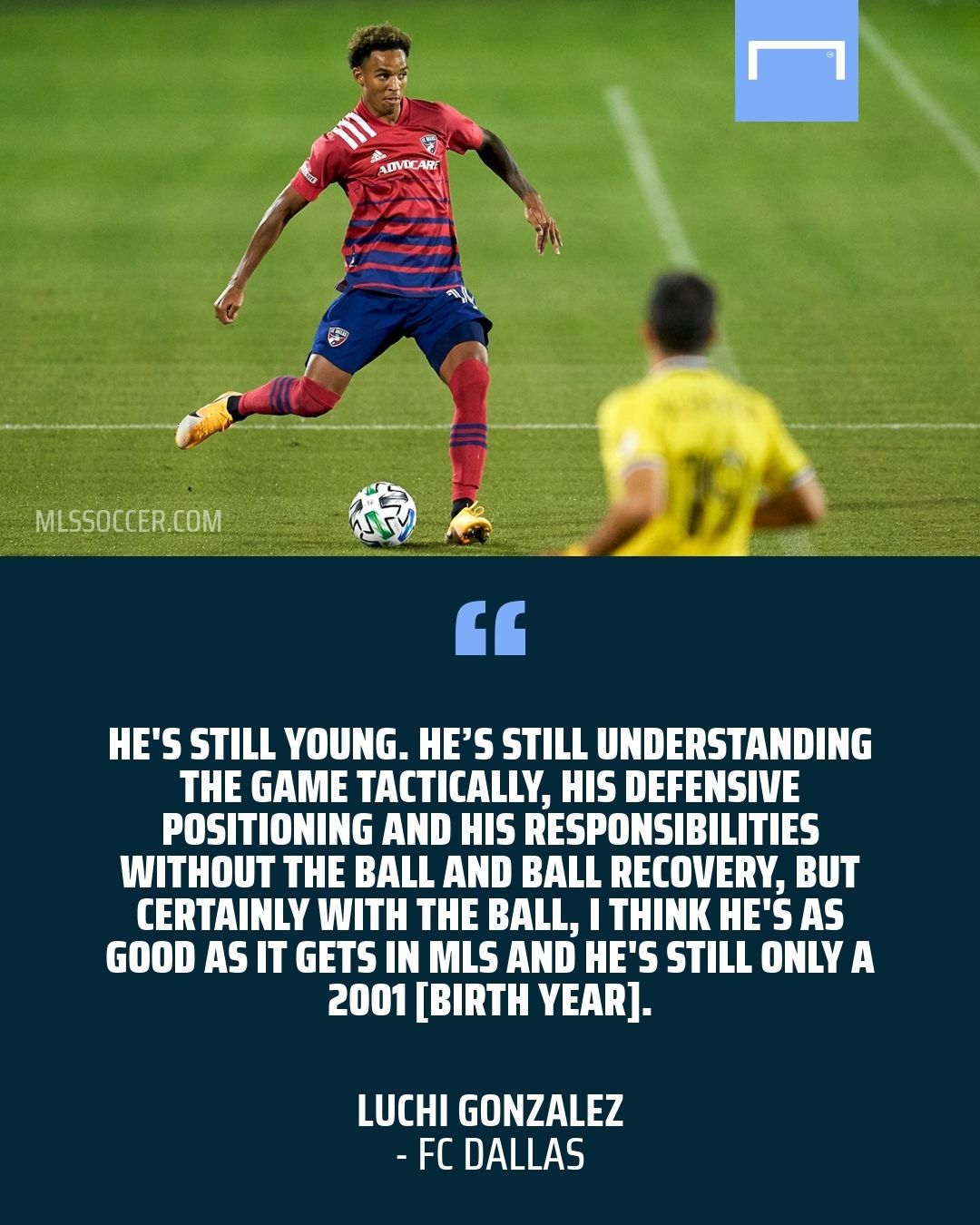 Bryan Reynolds Luchi Gonzalez FC Dallas MLS GFX