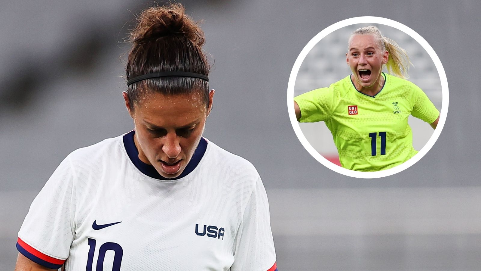 Carli Lloyd USWNT Sweden GFX