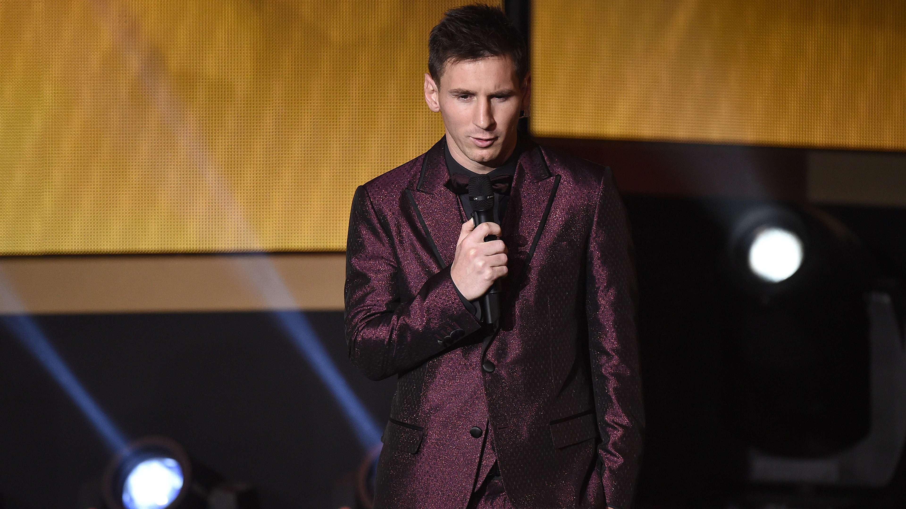 Looks Messi Ballon D'or 2014 Dolce & Gabbana