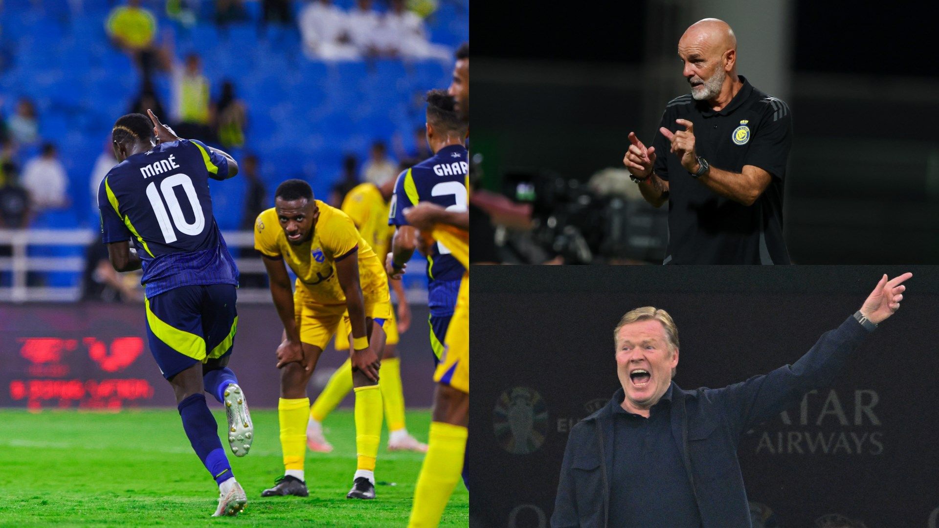 Ronald Koeman Stefano Pioli Sadio Mane Nassr Hazm Kings Cup 2024-2025