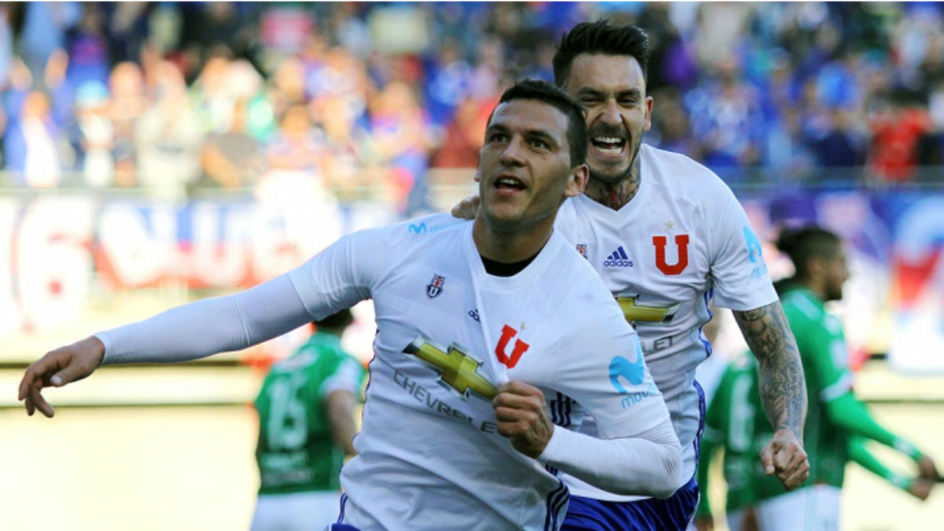 Mauricio Pinilla Isaac Díaz Universidad de Chile Audax Italiano 300817