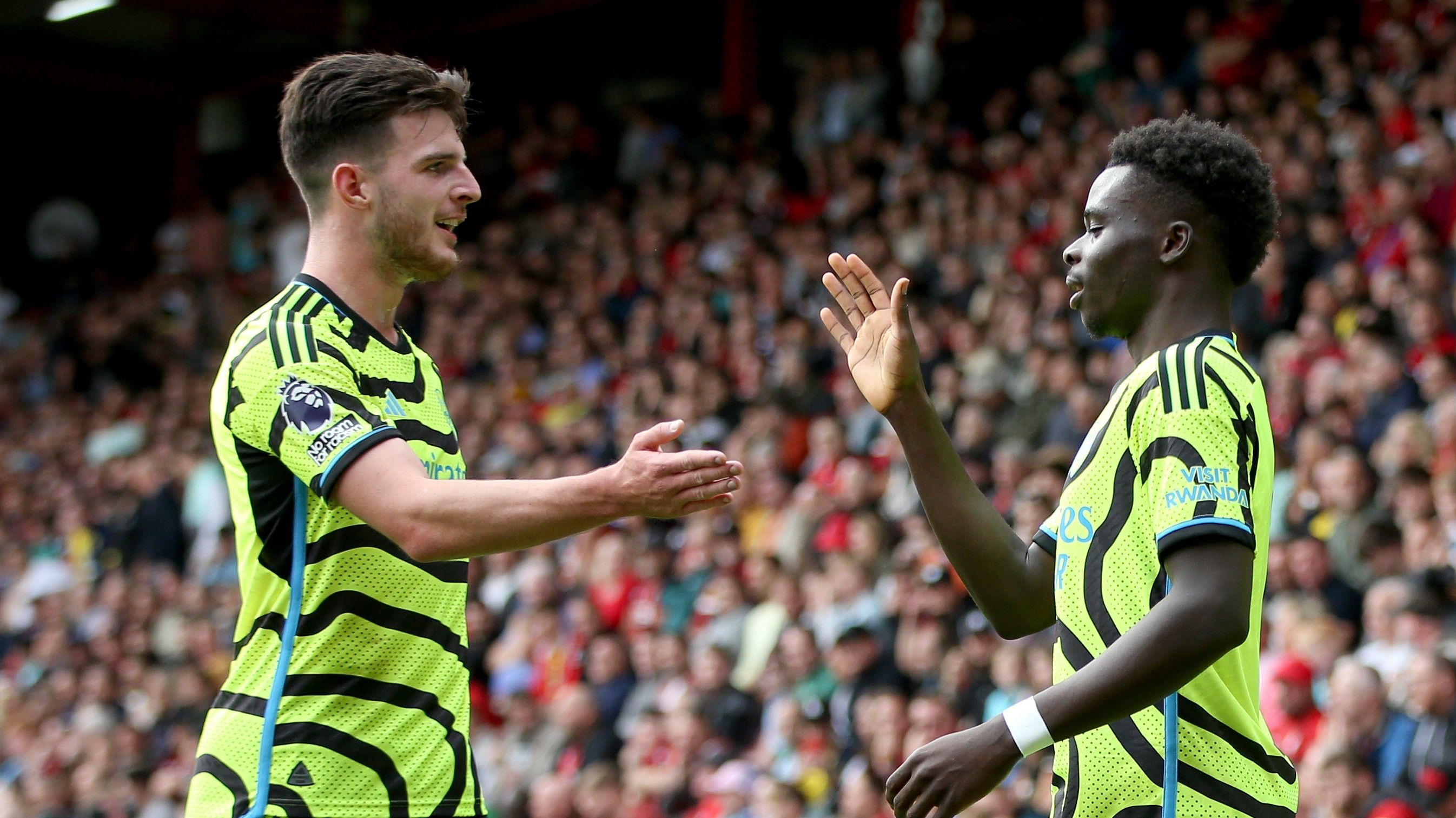 Declan Rice Bukayo Saka