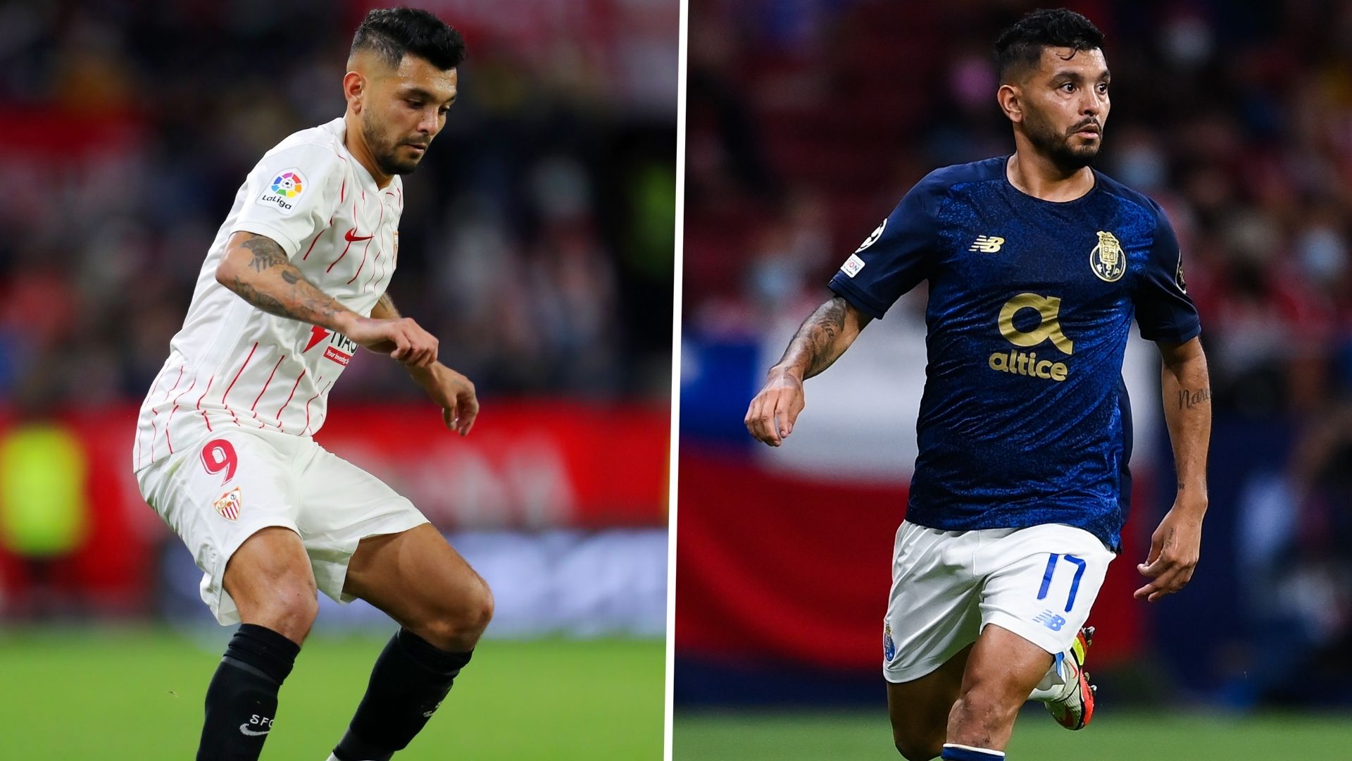 Tecatito Corona Sevilla vs Porto