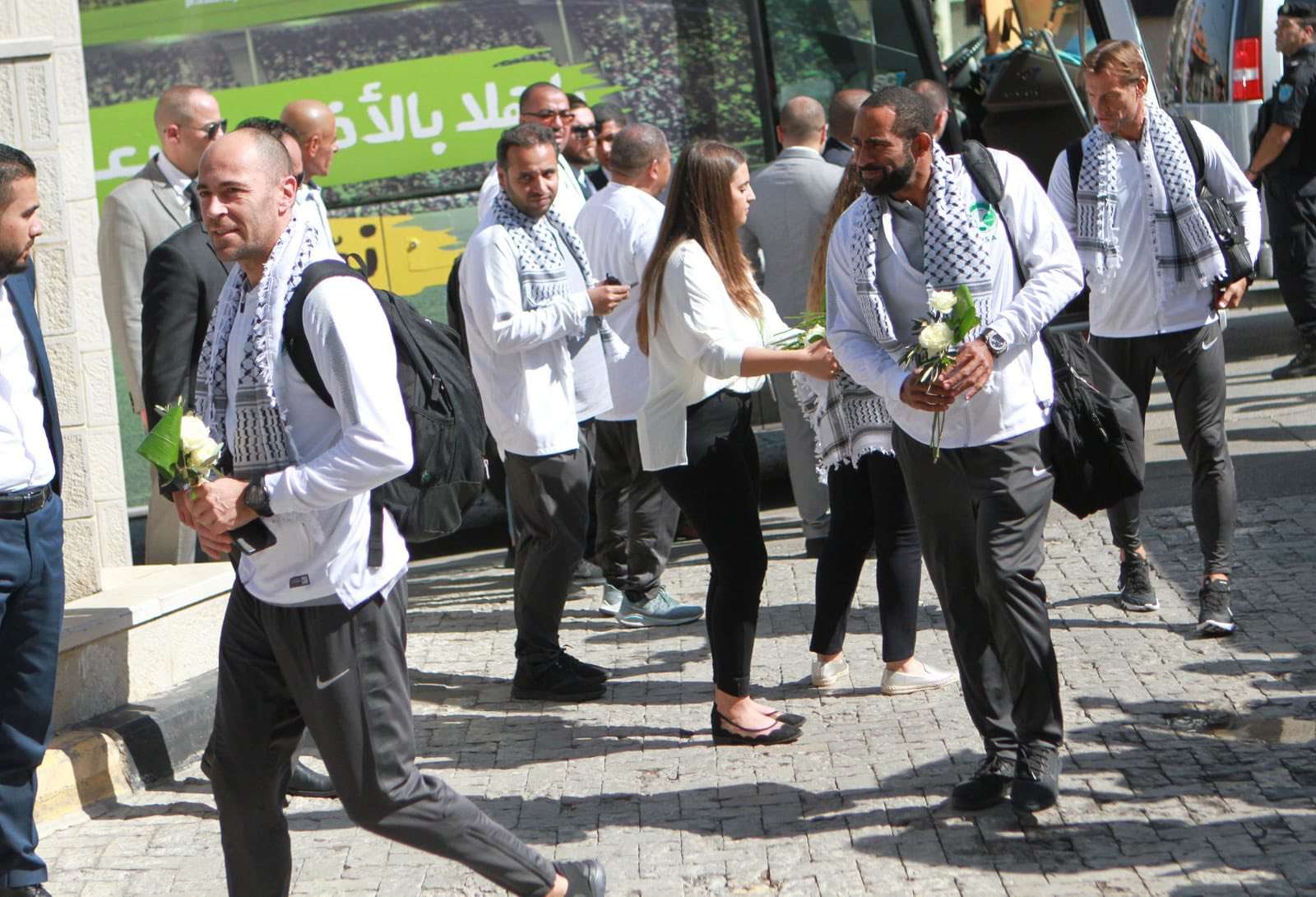 المنتخب السعودي في فلسطين