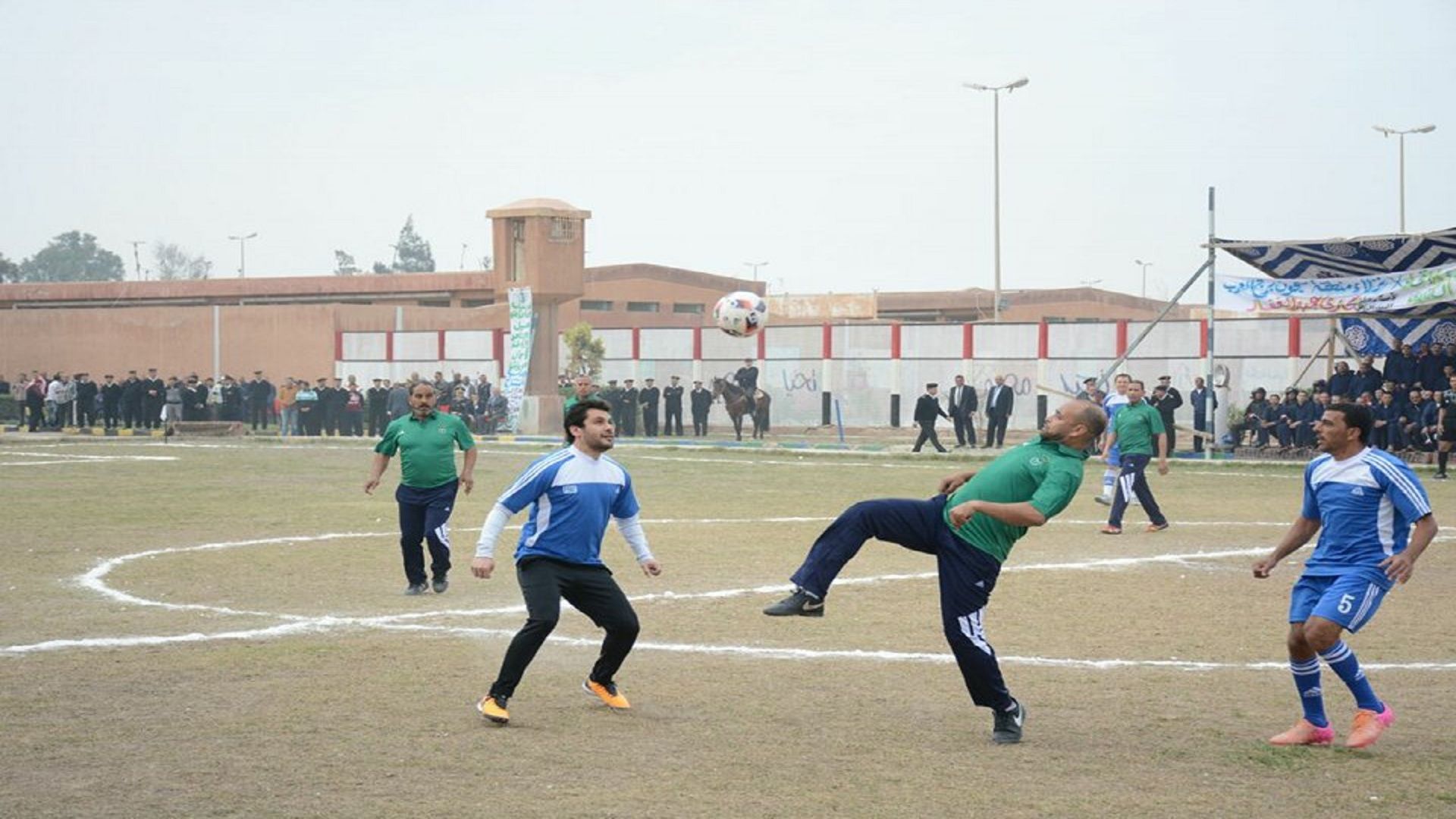 ahmed hassan at prisoners game
