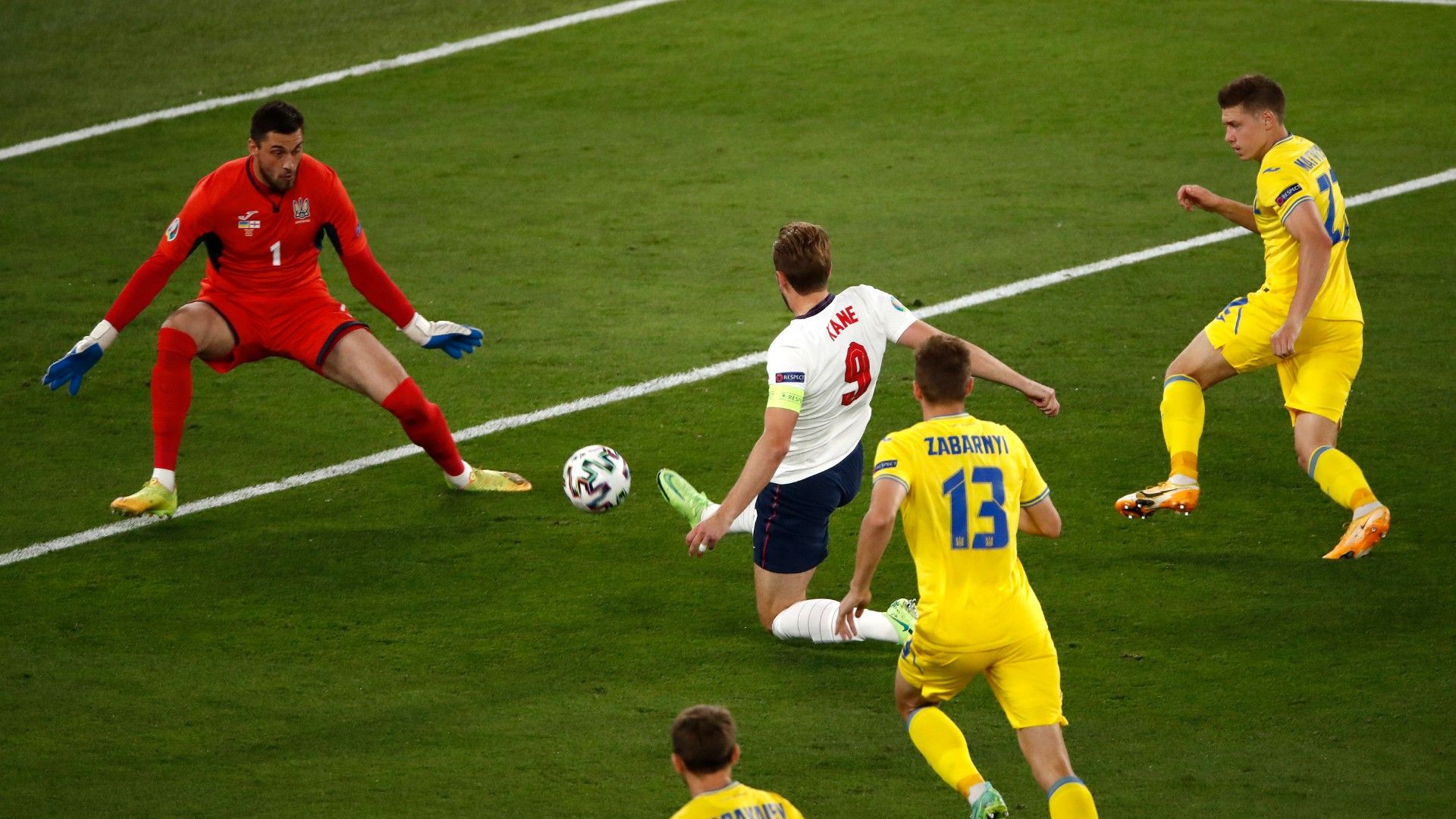 Harry Kane Ukraine vs England Euro 2020