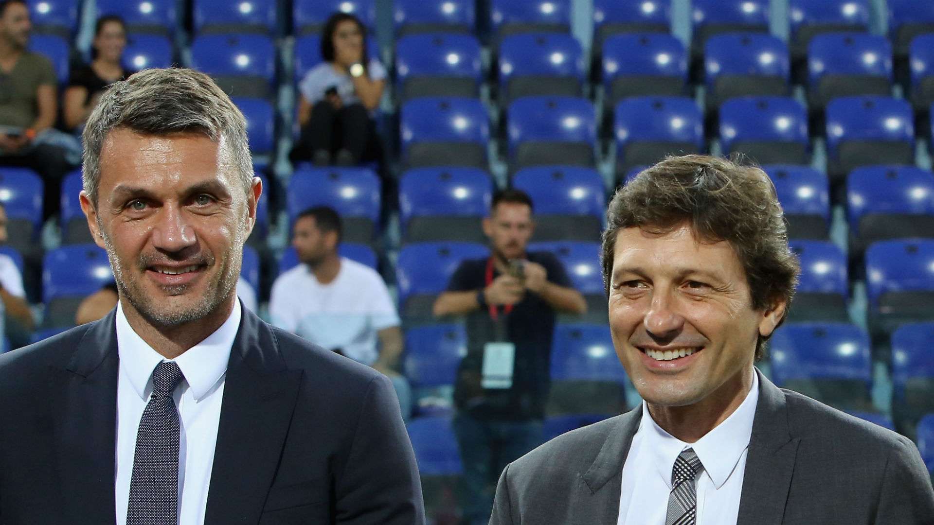 Paolo Maldini Leonardo Milan