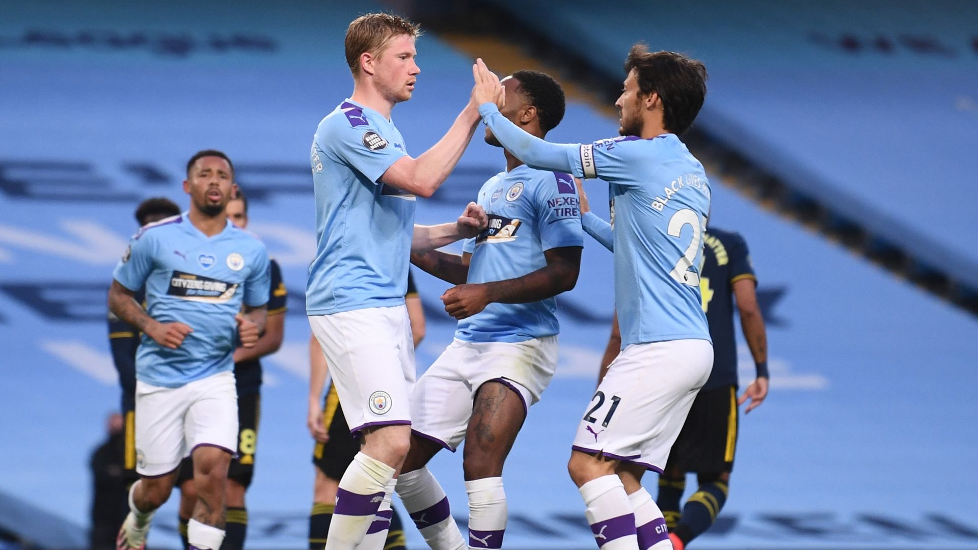Kevin De Bruyne David Silva Manchester City 2020