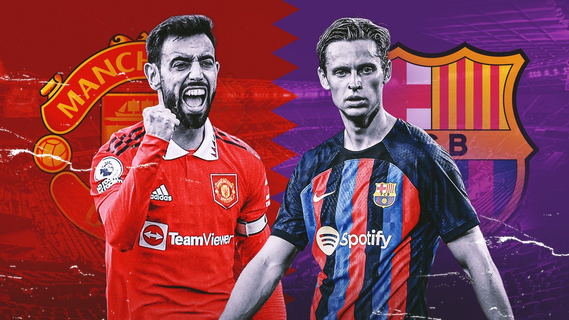 Bruno Fernandes Frenkie de Jong Manchester United Barcelona
