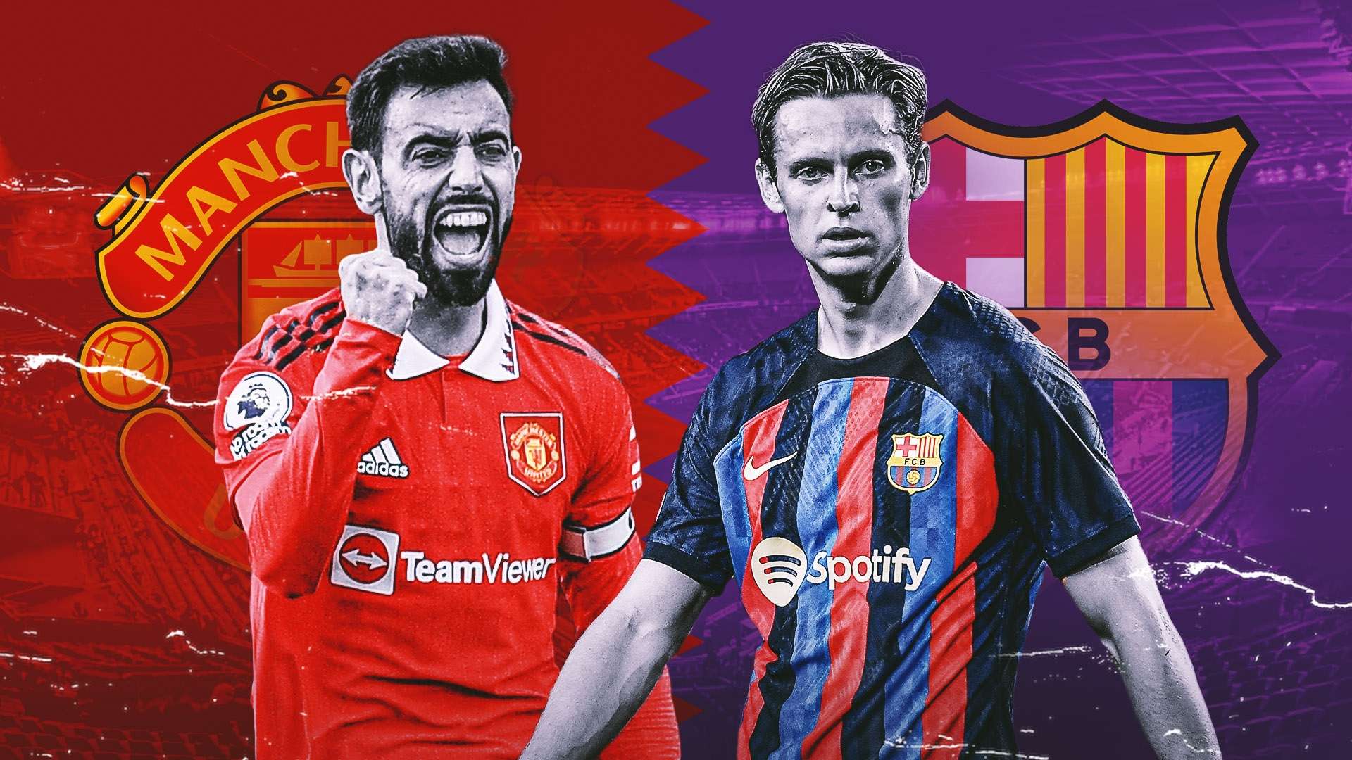 Bruno Fernandes Frenkie de Jong Manchester United Barcelona