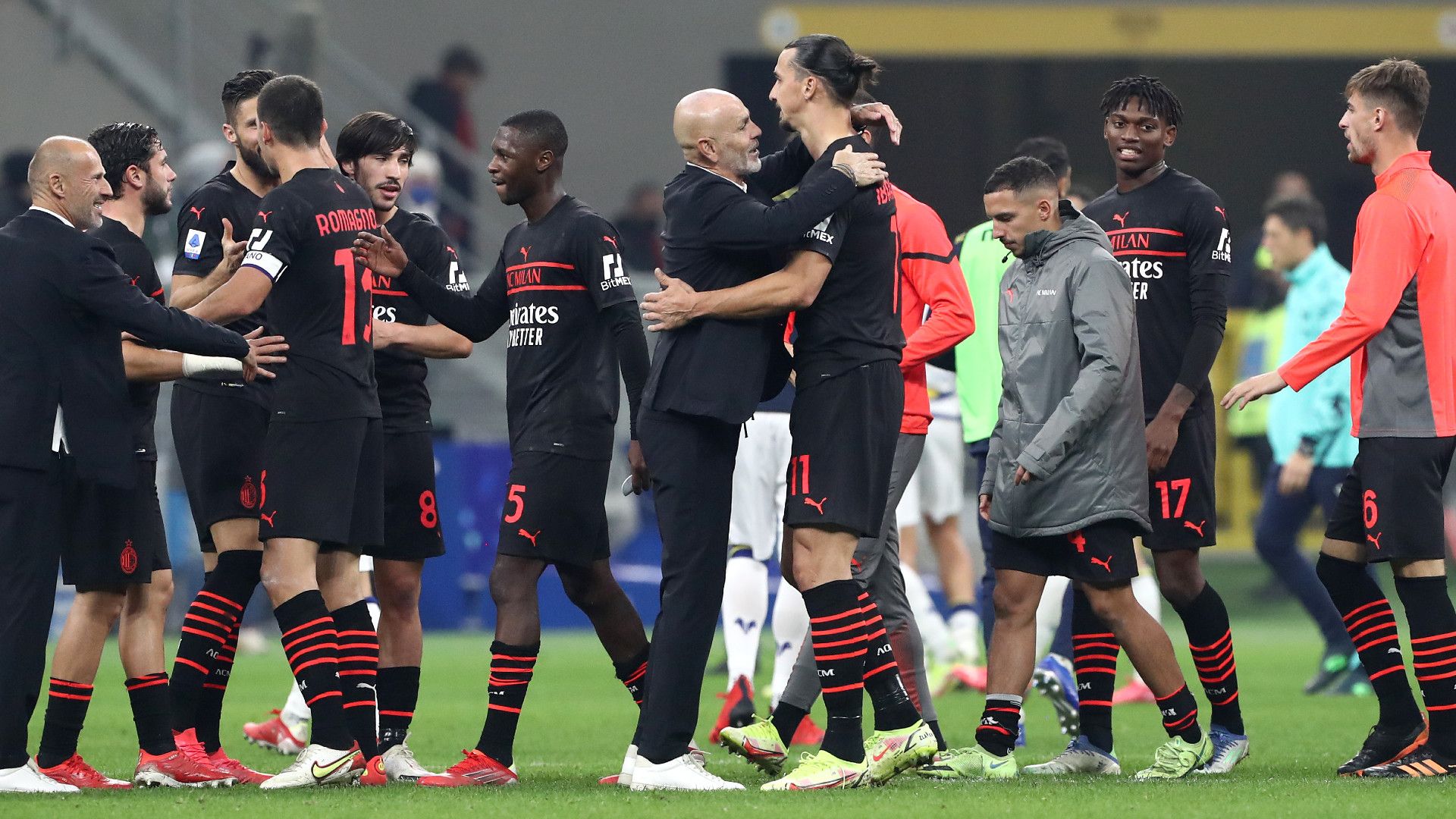 Milan Verona Serie A 17102021