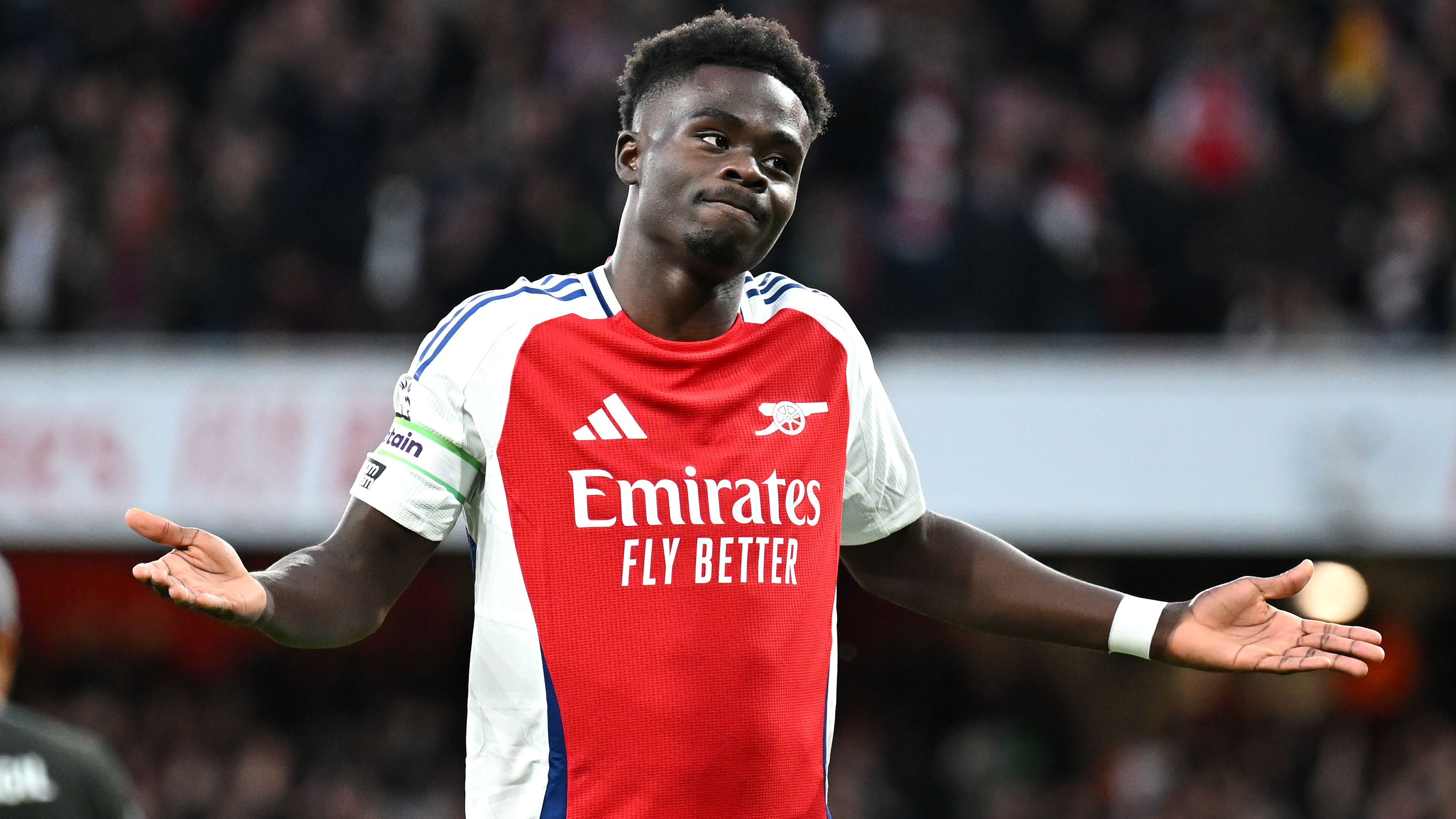 Bukayo Saka Arsenal 2024-25