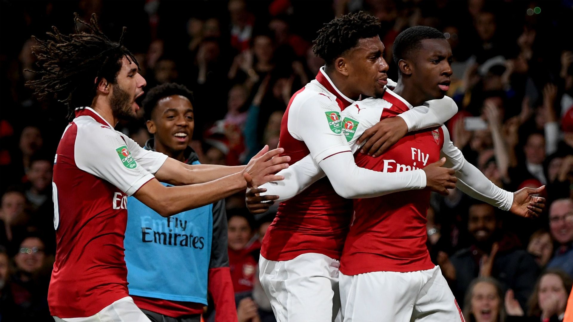 Eddie Nketiah Arsenal 2017