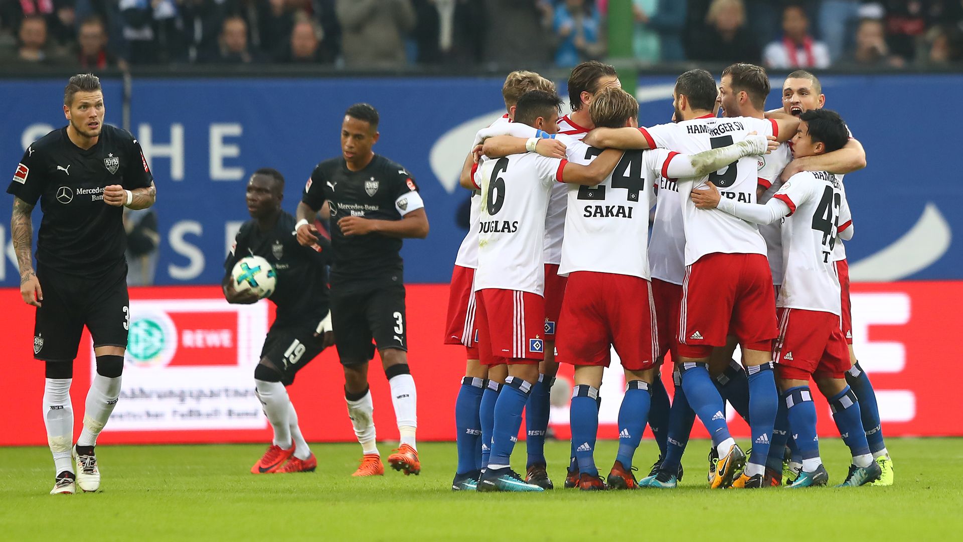 Hamburg Stuttgart Bundesliga 04112017