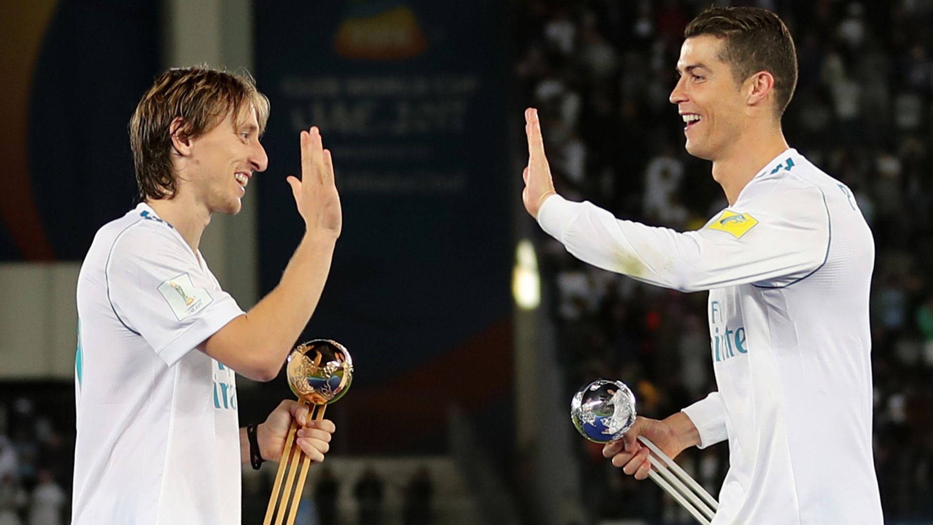 Luka Modric Cristiano Ronaldo Real Madrid 2018